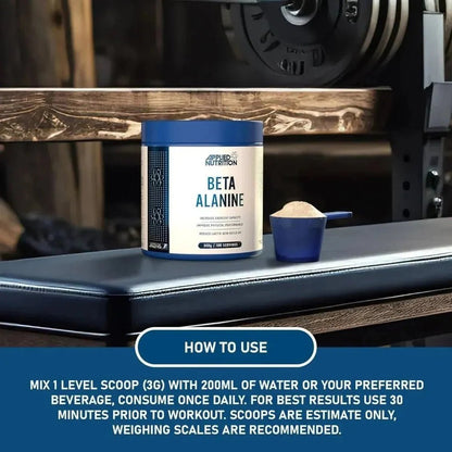 Applied Nutrition Beta - Alanine Powder | Endurance & Performance Support | 300g - Nutristore
