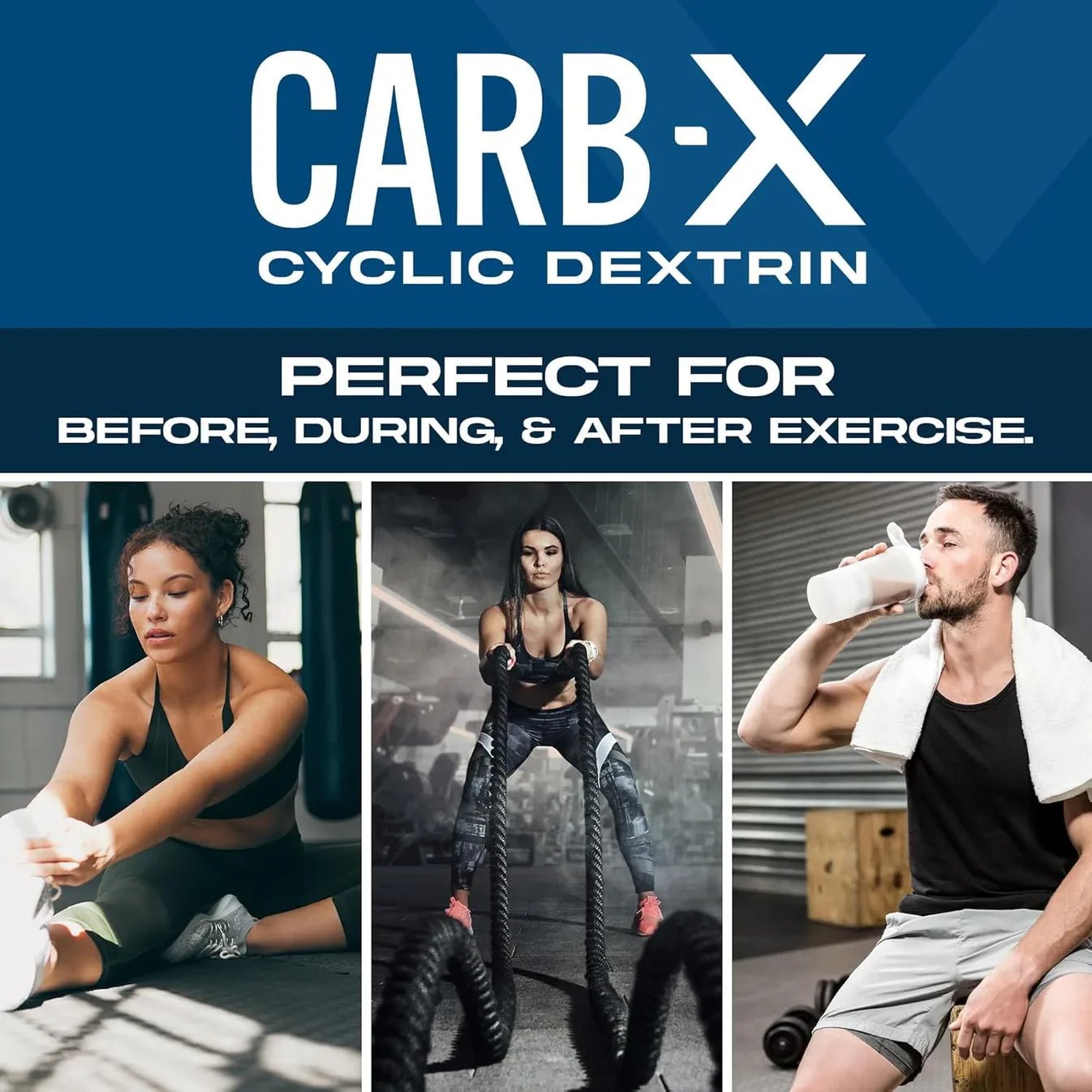 Applied Nutrition Carb X – Cluster Dextrin Carbohydrate Powder | Informed - Sport Tested | 1.2kg - Nutristore