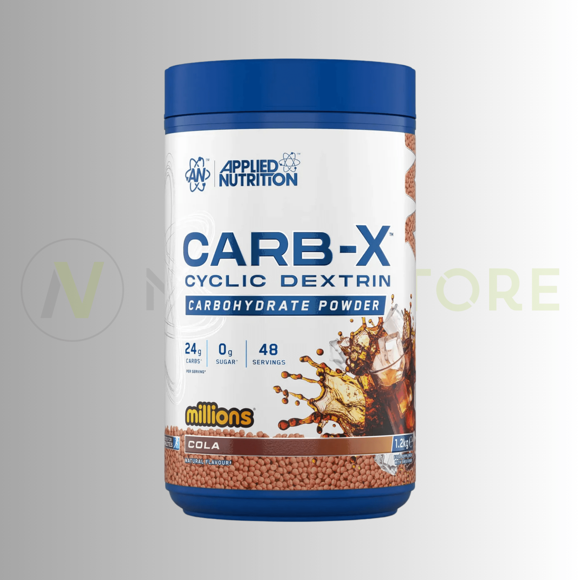 Applied Nutrition Carb X – Cluster Dextrin Carbohydrate Powder | Informed - Sport Tested | 1.2kg - Nutristore