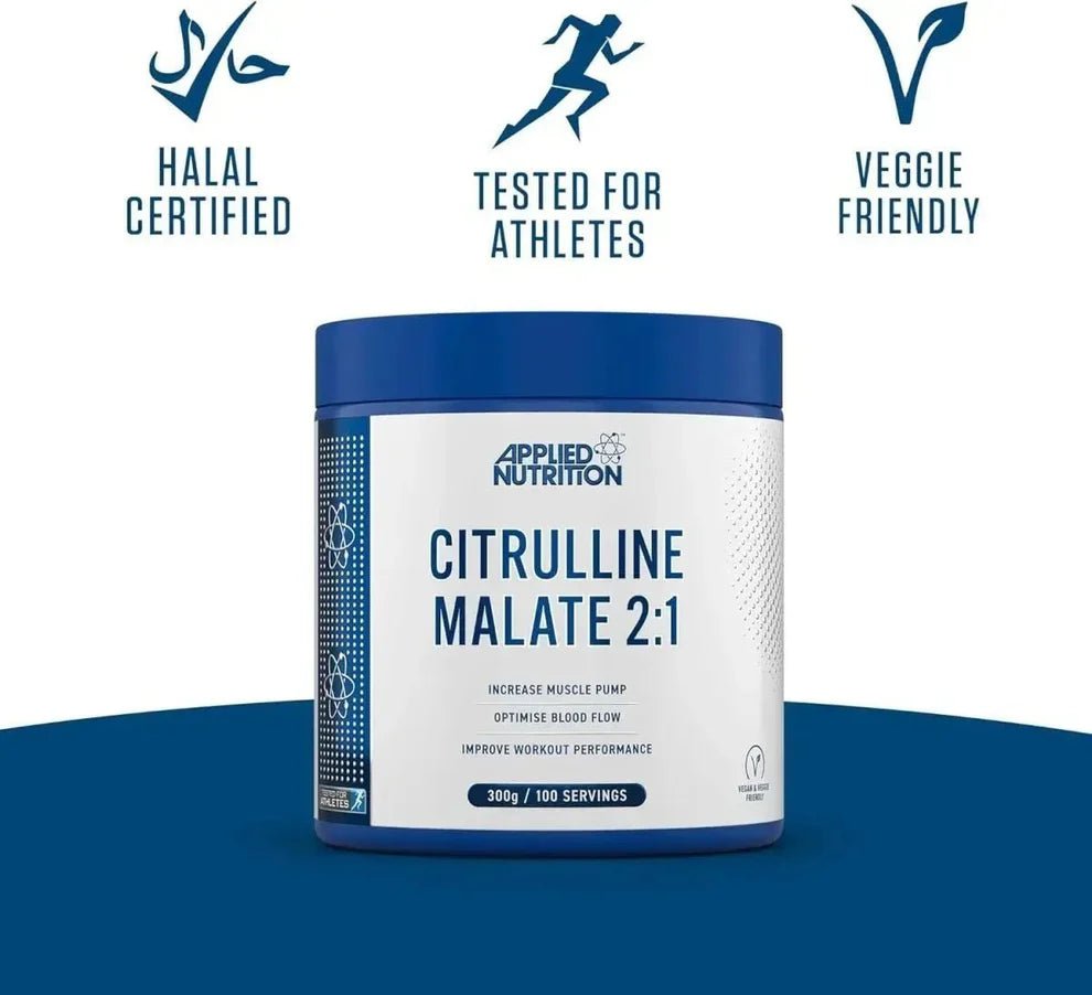 Applied Nutrition Citrulline Malate Powder | Pump & Performance Support | 300g - Nutristore