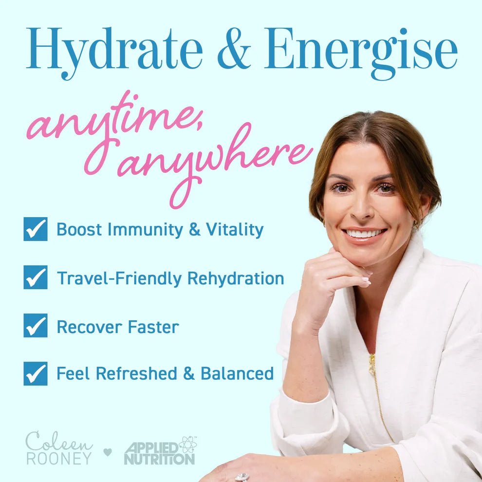 Applied Nutrition Coleen Rooney Hydration Powder | Electrolytes & Vitamins | 14 Sticks | 14 Servings - Nutristore