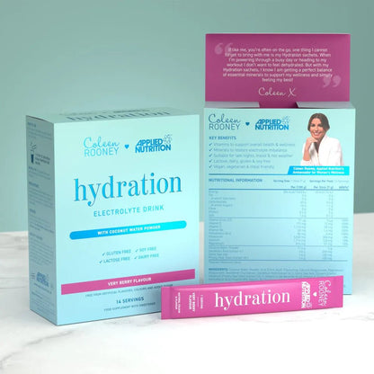 Applied Nutrition Coleen Rooney Hydration Powder | Electrolytes & Vitamins | 14 Sticks | 14 Servings - Nutristore