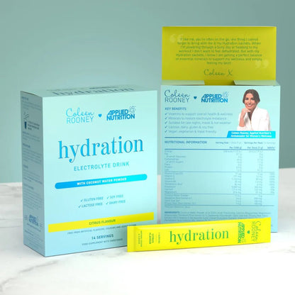 Applied Nutrition Coleen Rooney Hydration Powder | Electrolytes & Vitamins | 14 Sticks | 14 Servings - Nutristore