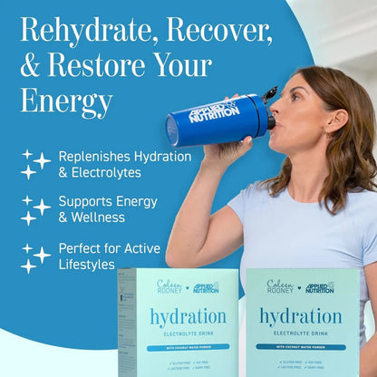 Applied Nutrition Coleen Rooney Hydration Powder | Electrolytes & Vitamins | 14 Sticks | 14 Servings - Nutristore