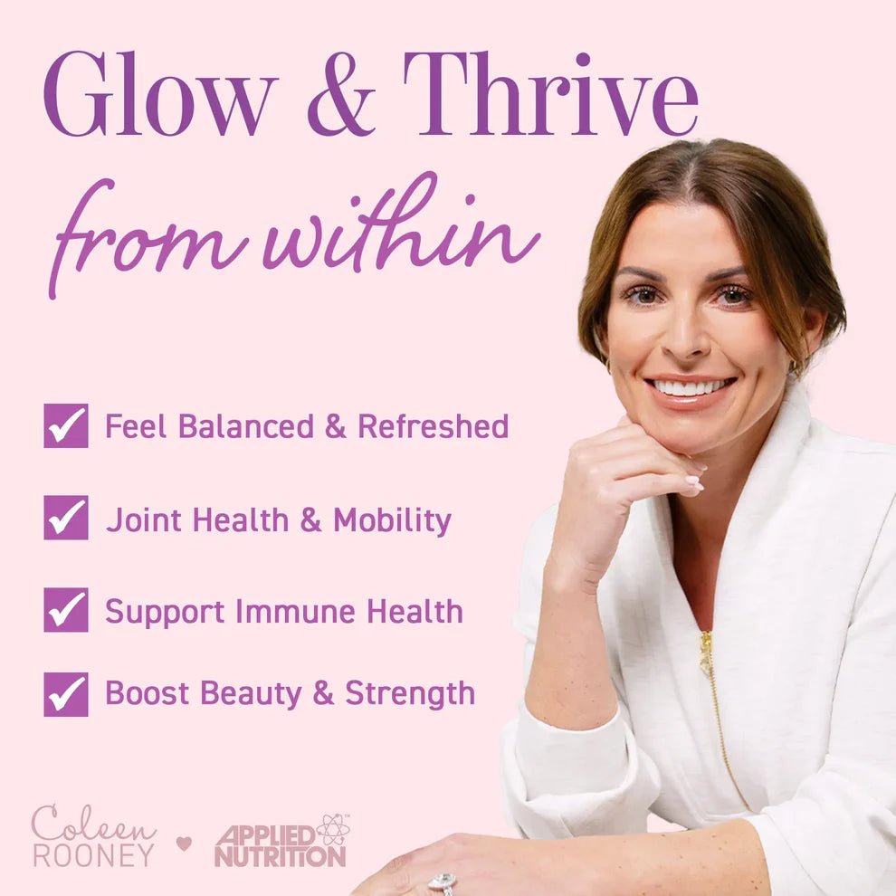 Applied Nutrition Coleen Rooney Marine Collagen | 10g Collagen | 14 Sticks | 14 Servings - Nutristore