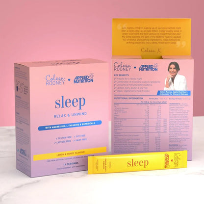 Applied Nutrition Coleen Rooney Sleep Powder | Sleep & Recovery Support | 14 Sticks | 14 Servings - Nutristore