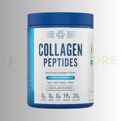 Applied Nutrition Collagen Peptides Powder | Hydrolysed Bovine Collagen | 300g | 15 Servings - Nutristore