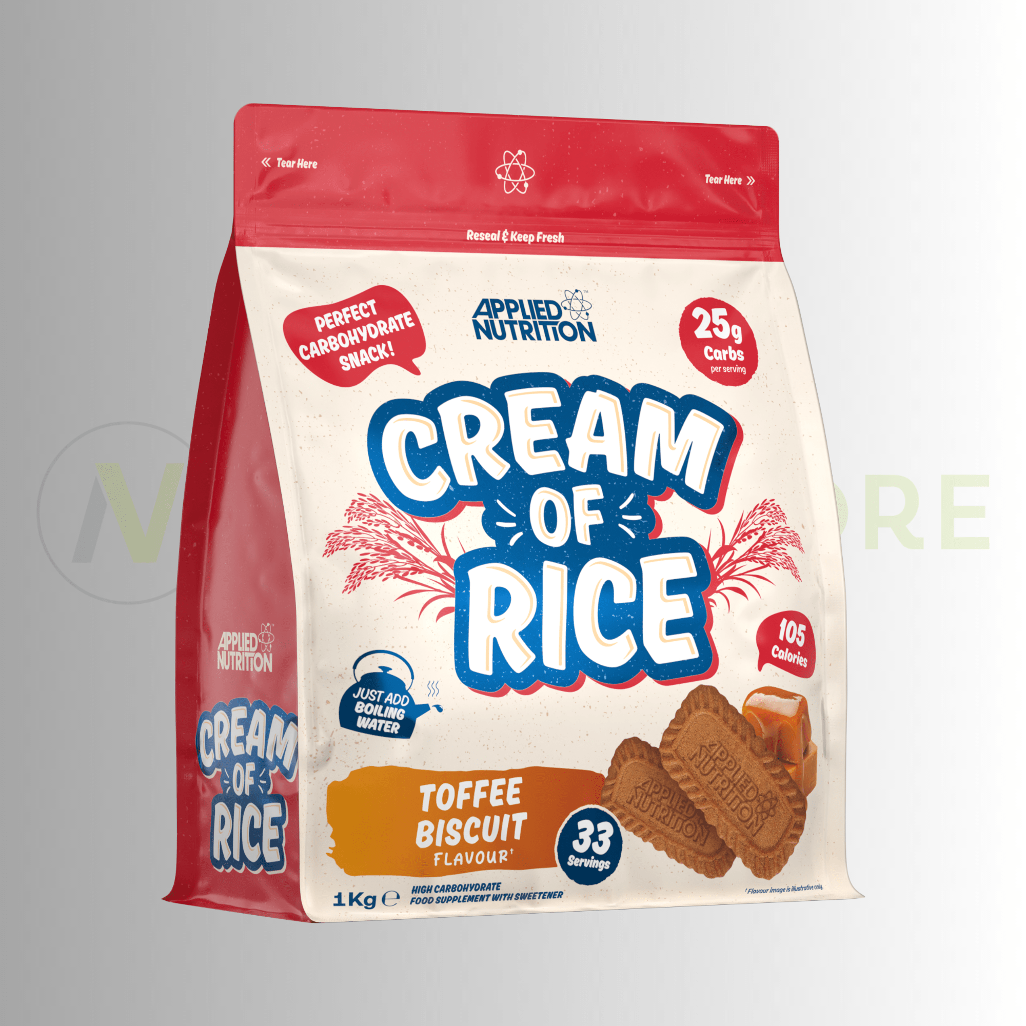 Applied Nutrition Cream of Rice | Easy Digesting Carbohydrates | 1kg - Nutristore