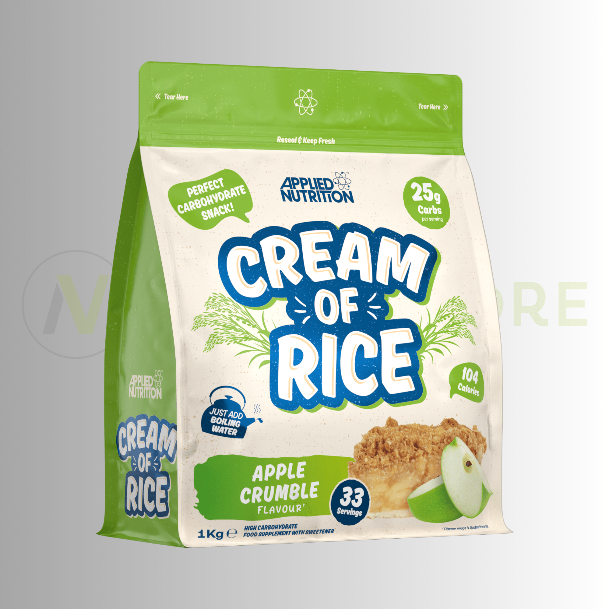 Applied Nutrition Cream of Rice | Easy Digesting Carbohydrates | 1kg - Nutristore
