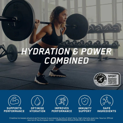 Applied Nutrition Creatine + Hydration | Electrolytes, Vitamins & 5g Creatine | 330g | 30 Servings - Nutristore
