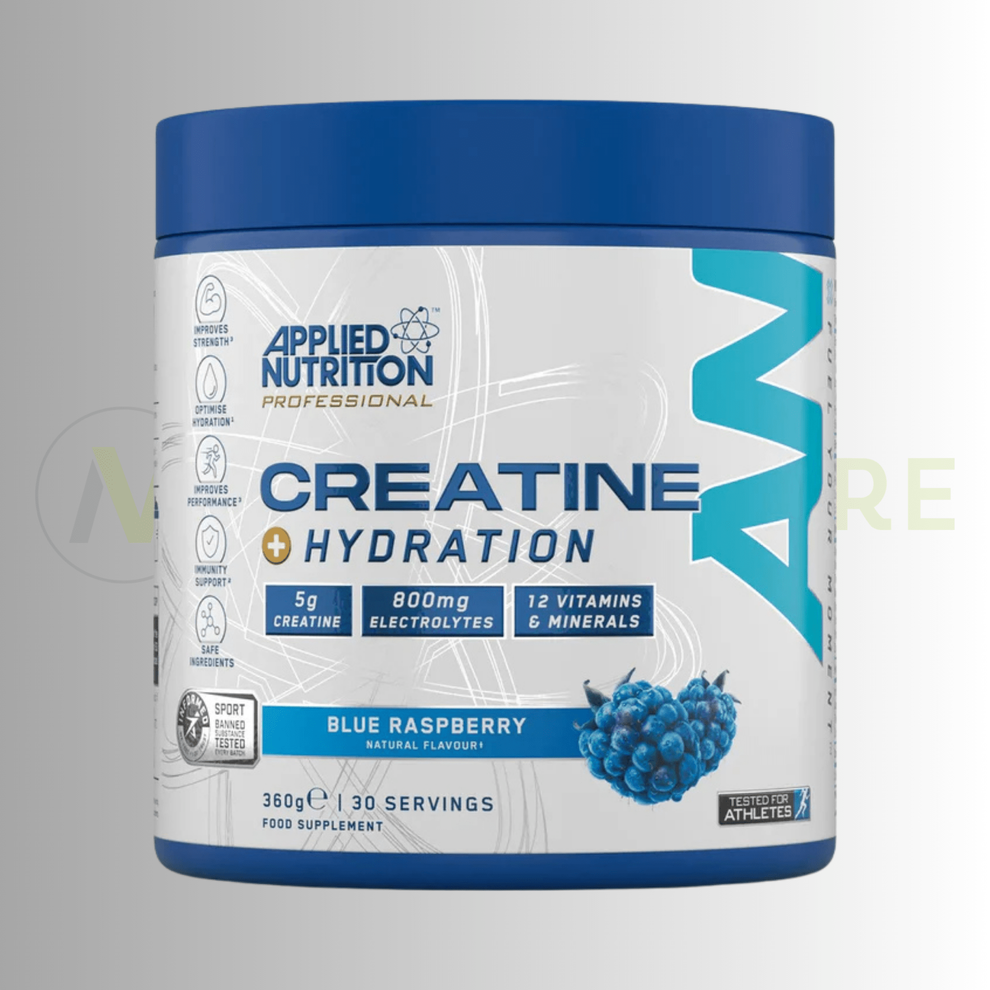 Applied Nutrition Creatine + Hydration | Electrolytes, Vitamins & 5g Creatine | 330g | 30 Servings - Nutristore