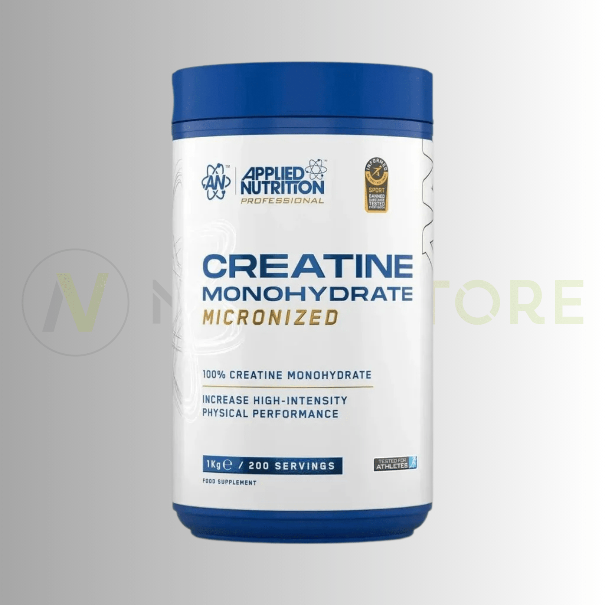 Applied Nutrition Creatine Monohydrate – 5g Creatine | Micronized Powder | Informed Sport | 1kg - Nutristore