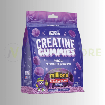 Applied Nutrition Creatine Monohydrate Gummies | 3g Creatine | 80 Gummies | 20 Servings - Nutristore