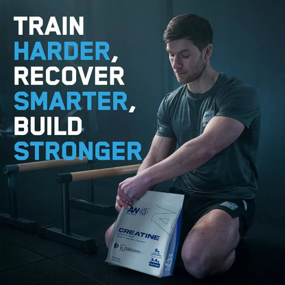 Applied Nutrition Creatine Monohydrate + PeptiStrong® | Strength, Performance & Recovery | 444g | 60 Servings - Nutristore