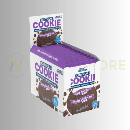 Applied Nutrition Critical Cookie – High Protein Snack | 17g Protein | 12 x 73g - Nutristore