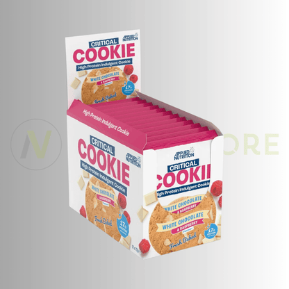 Applied Nutrition Critical Cookie – High Protein Snack | 17g Protein | 12 x 73g - Nutristore