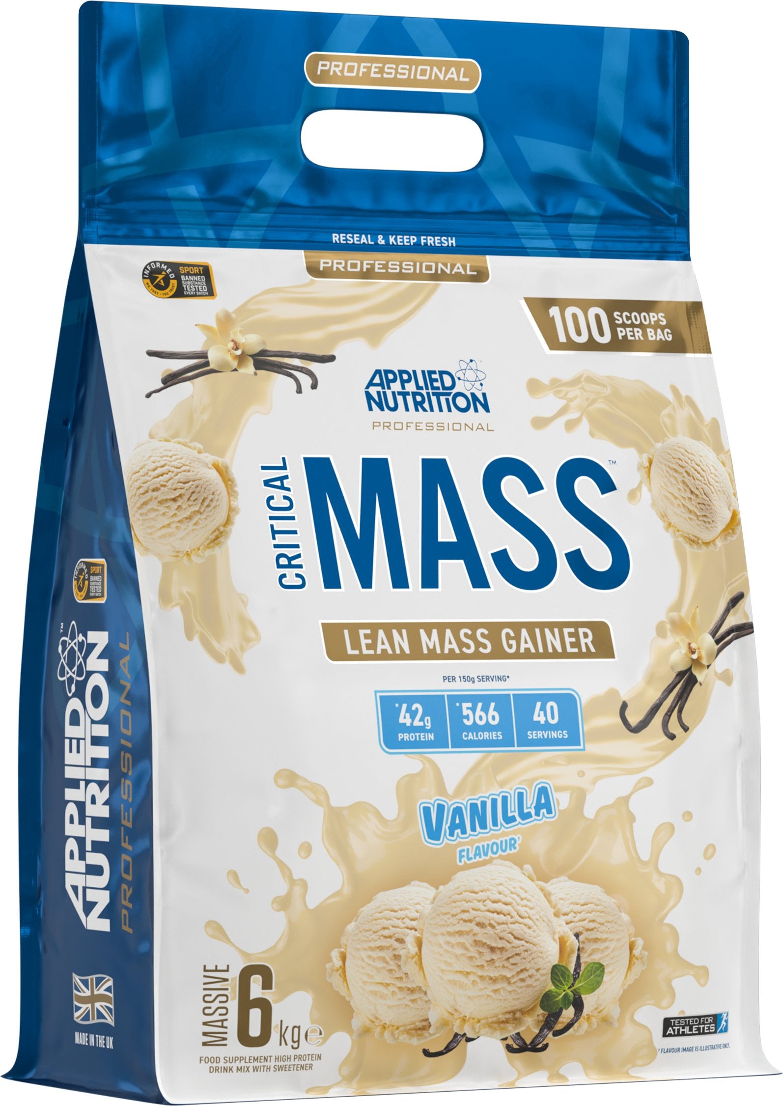 Applied Nutrition Critical Mass 6kg - Nutristore