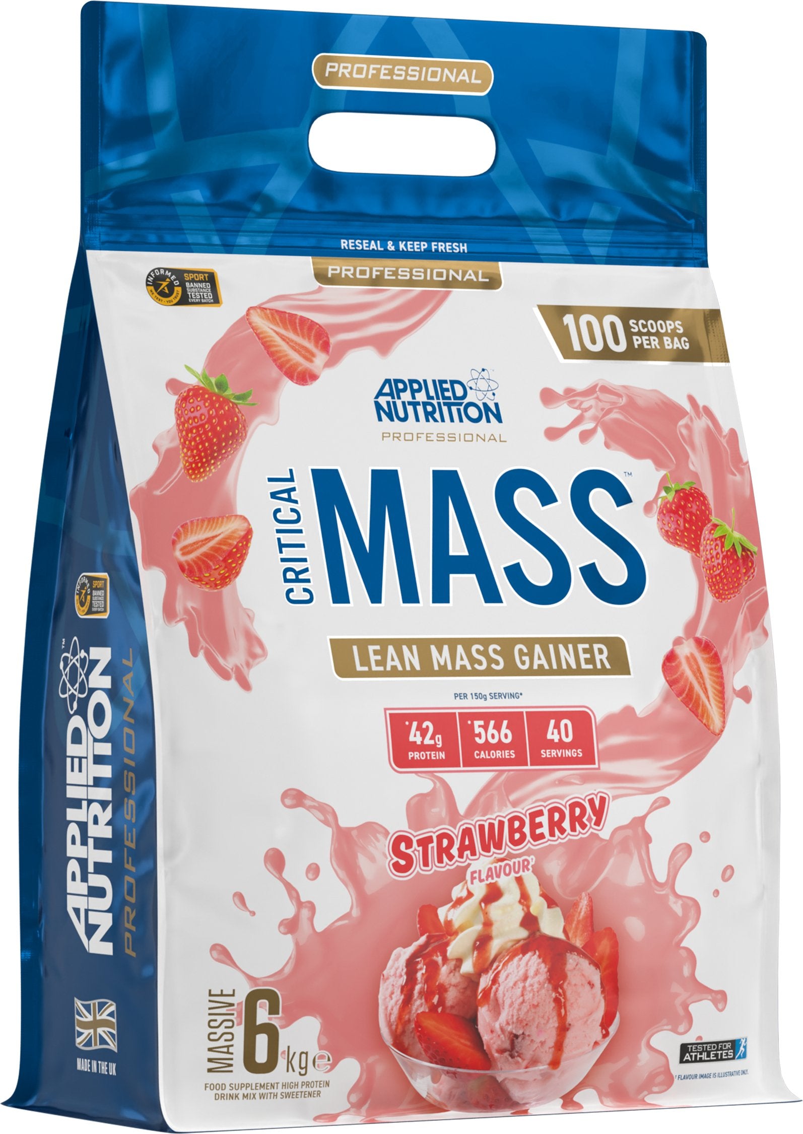 Applied Nutrition Critical Mass 6kg - Nutristore