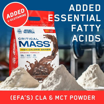Applied Nutrition Critical Mass Original – High Calorie Weight Gainer | 917 Calories | Informed - Sport Tested | 6kg - Nutristore