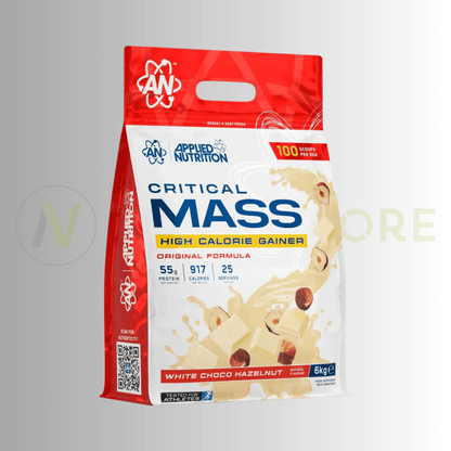 Applied Nutrition Critical Mass Original – High Calorie Weight Gainer | 917 Calories | Informed - Sport Tested | 6kg - Nutristore
