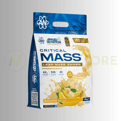 Applied Nutrition Critical Mass Professional – Lean Mass Gainer | 42g Protein | Informed - Sport Tested | 6kg - Nutristore