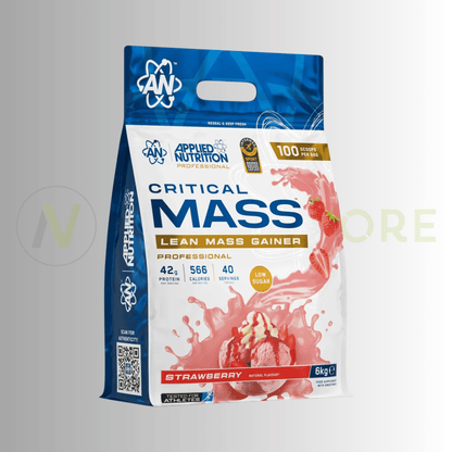 Applied Nutrition Critical Mass Professional – Lean Mass Gainer | 42g Protein | Informed - Sport Tested | 6kg - Nutristore