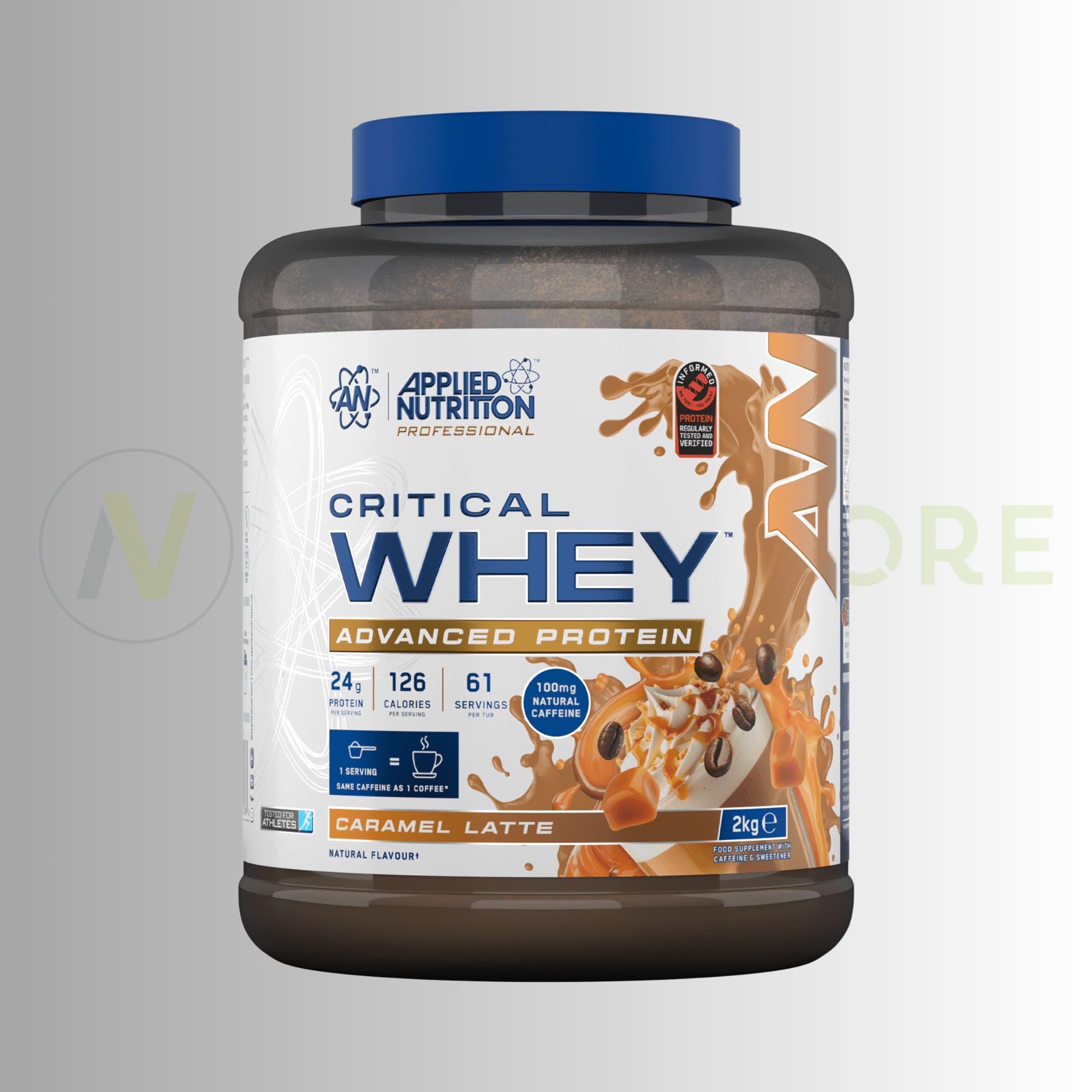 Applied Nutrition Critical Whey – 24g Protein | 4 Protein Blend | Informed - Sport Tested | 2kg - Nutristore