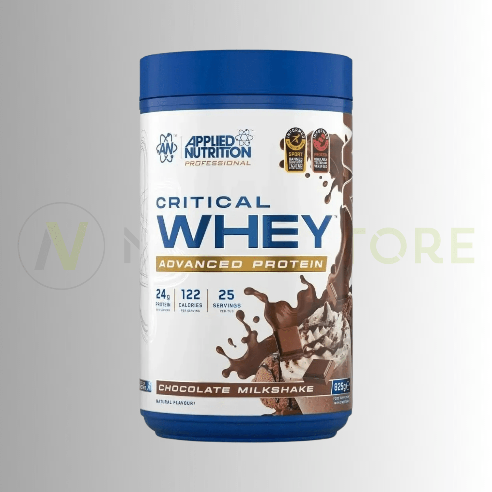 Applied Nutrition Critical Whey – 24g Protein | 4 Protein Blend | Informed - Sport Tested | 825g - Nutristore