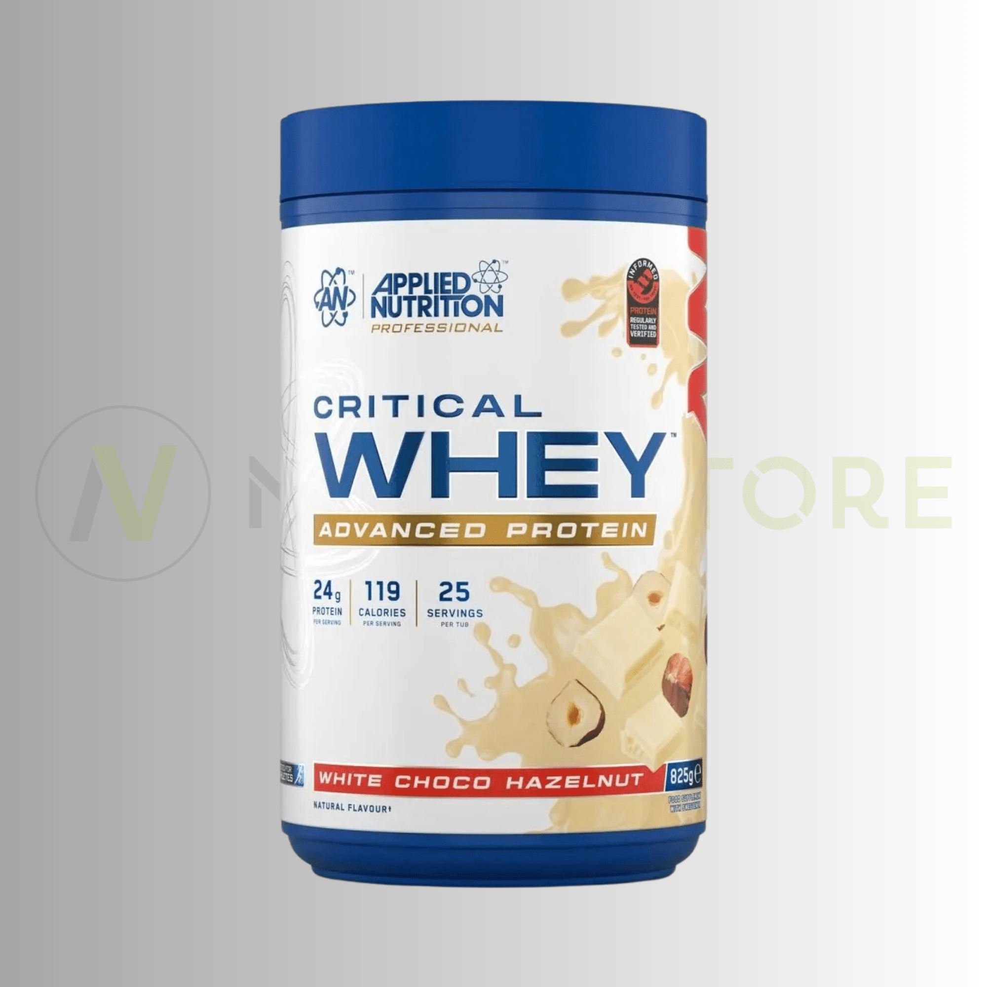 Applied Nutrition Critical Whey – 24g Protein | 4 Protein Blend | Informed - Sport Tested | 825g - Nutristore