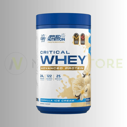 Applied Nutrition Critical Whey – 24g Protein | 4 Protein Blend | Informed - Sport Tested | 825g - Nutristore