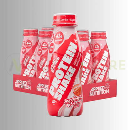 Applied Nutrition High Protein Shake – 42g Protein | Recovery & Muscle Support | 8 x 500ml - Nutristore