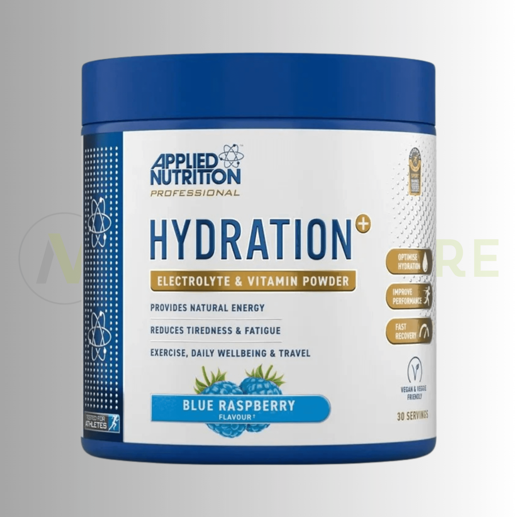 Applied Nutrition Hydration+ Electrolyte & Vitamin Powder | Hydration & Energy Support | 240g | 30 Servings - Nutristore