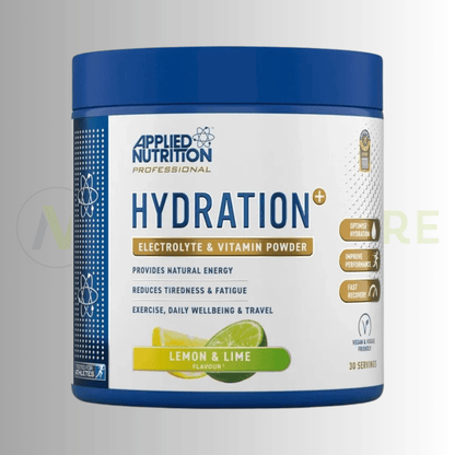 Applied Nutrition Hydration+ Electrolyte & Vitamin Powder | Hydration & Energy Support | 240g | 30 Servings - Nutristore