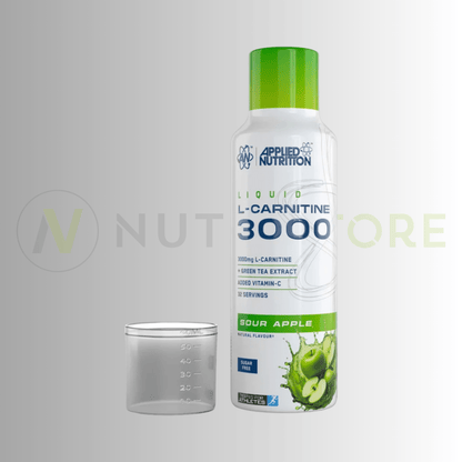Applied Nutrition Liquid L - Carnitine 3000 | Energy & Metabolic Support | 480ml | 32 Servings - Nutristore