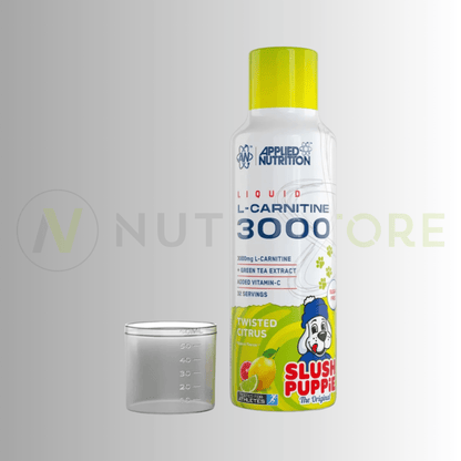 Applied Nutrition Liquid L - Carnitine 3000 | Energy & Metabolic Support | 480ml | 32 Servings - Nutristore