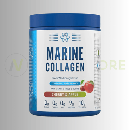 Applied Nutrition Marine Collagen Powder | Hydrolysed Collagen Peptides | 300g | 25 Servings - Nutristore