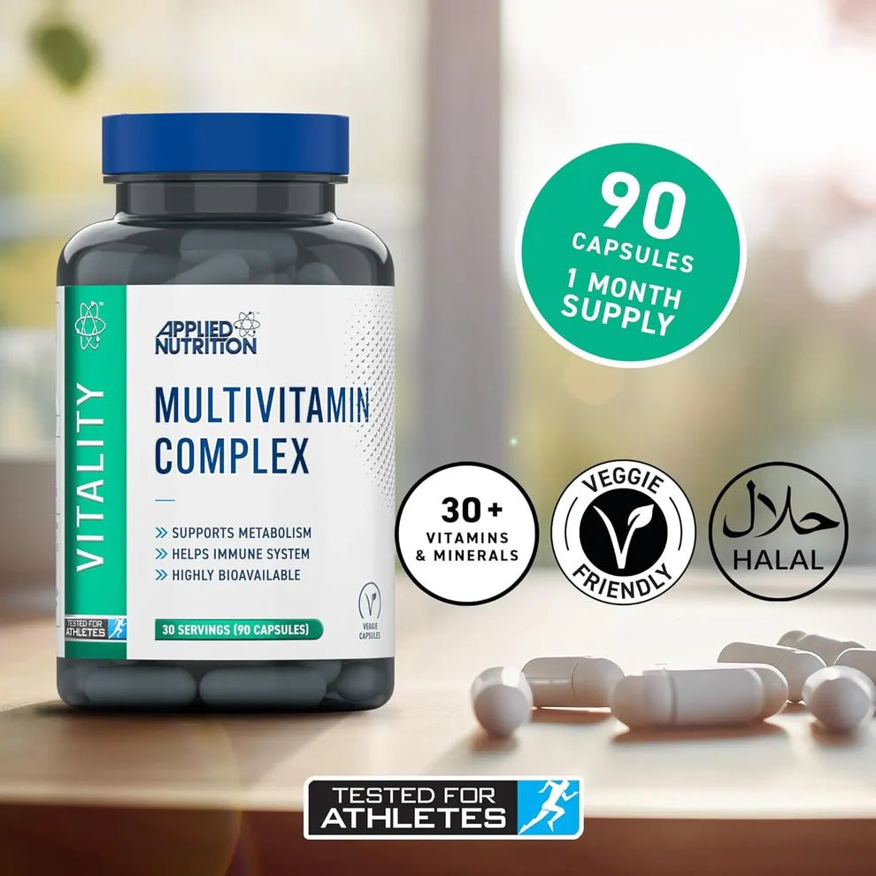 Applied Nutrition Multi - Vitamin Complex | 30+ Nutrients | 90 Capsules - Nutristore