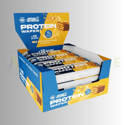 Applied Nutrition Protein Wafer | 10g Protein | Light Crispy Wafer Bar | 12 x 39g Bars - Nutristore