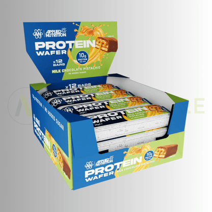 Applied Nutrition Protein Wafer | 10g Protein | Light Crispy Wafer Bar | 12 x 39g Bars - Nutristore