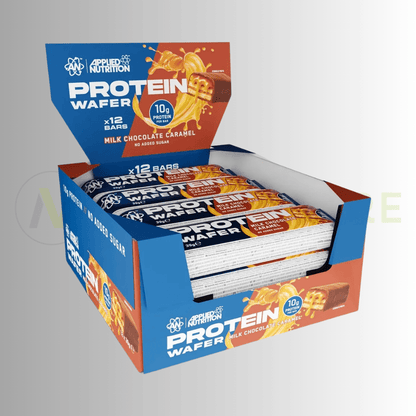 Applied Nutrition Protein Wafer | 10g Protein | Light Crispy Wafer Bar | 12 x 39g Bars - Nutristore