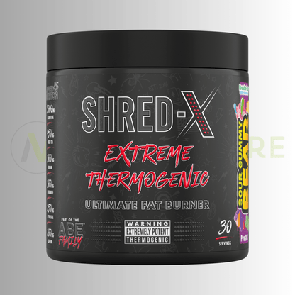 Applied Nutrition Shred X Thermogenic Powder | Energy, Focus & Metabolic Support | 300g | 30 Servings - Nutristore