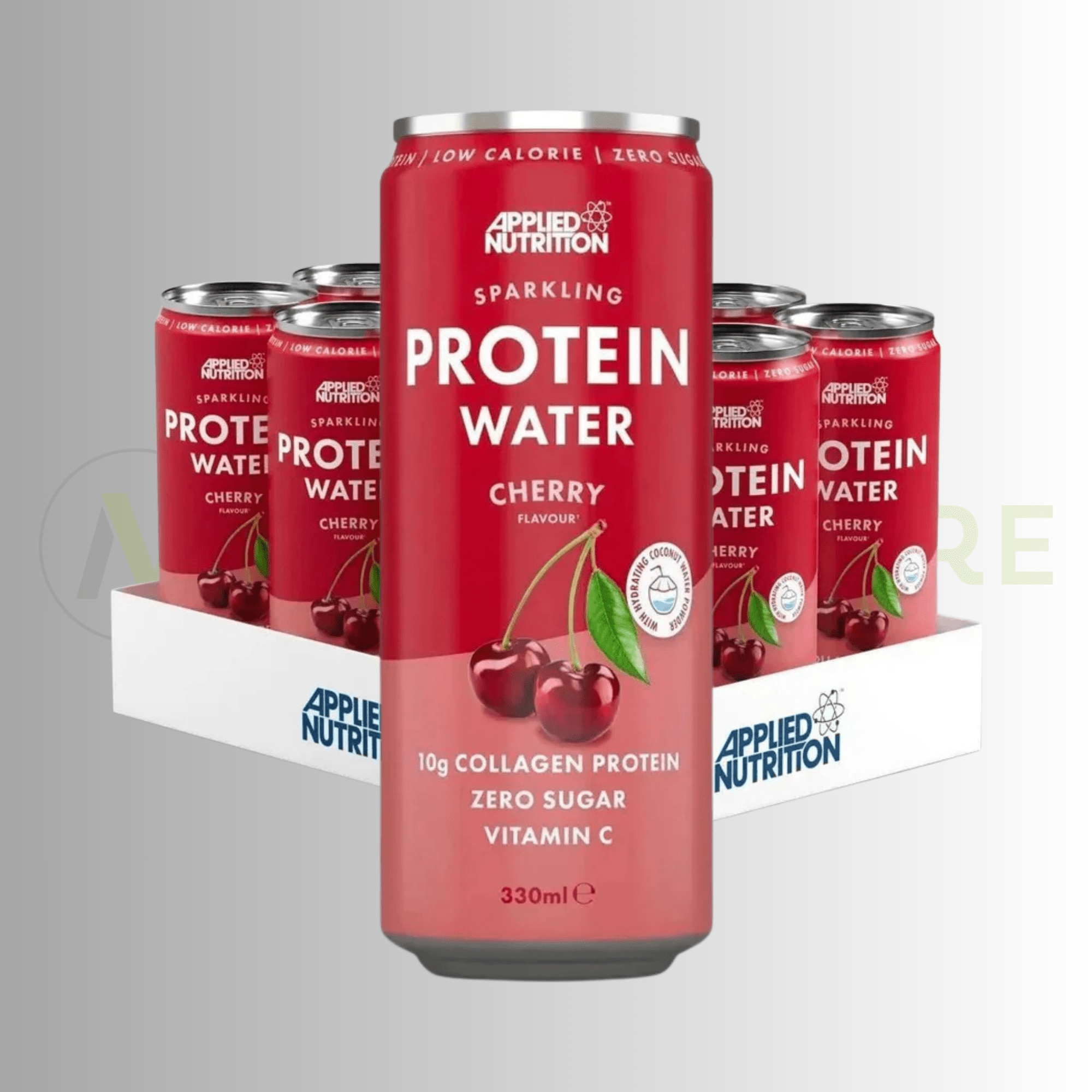 Applied Nutrition Sparkling Protein Water – 10g Protein | Zero Sugar | 12 x 330ml - Nutristore