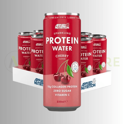 Applied Nutrition Sparkling Protein Water – 10g Protein | Zero Sugar | 12 x 330ml - Nutristore