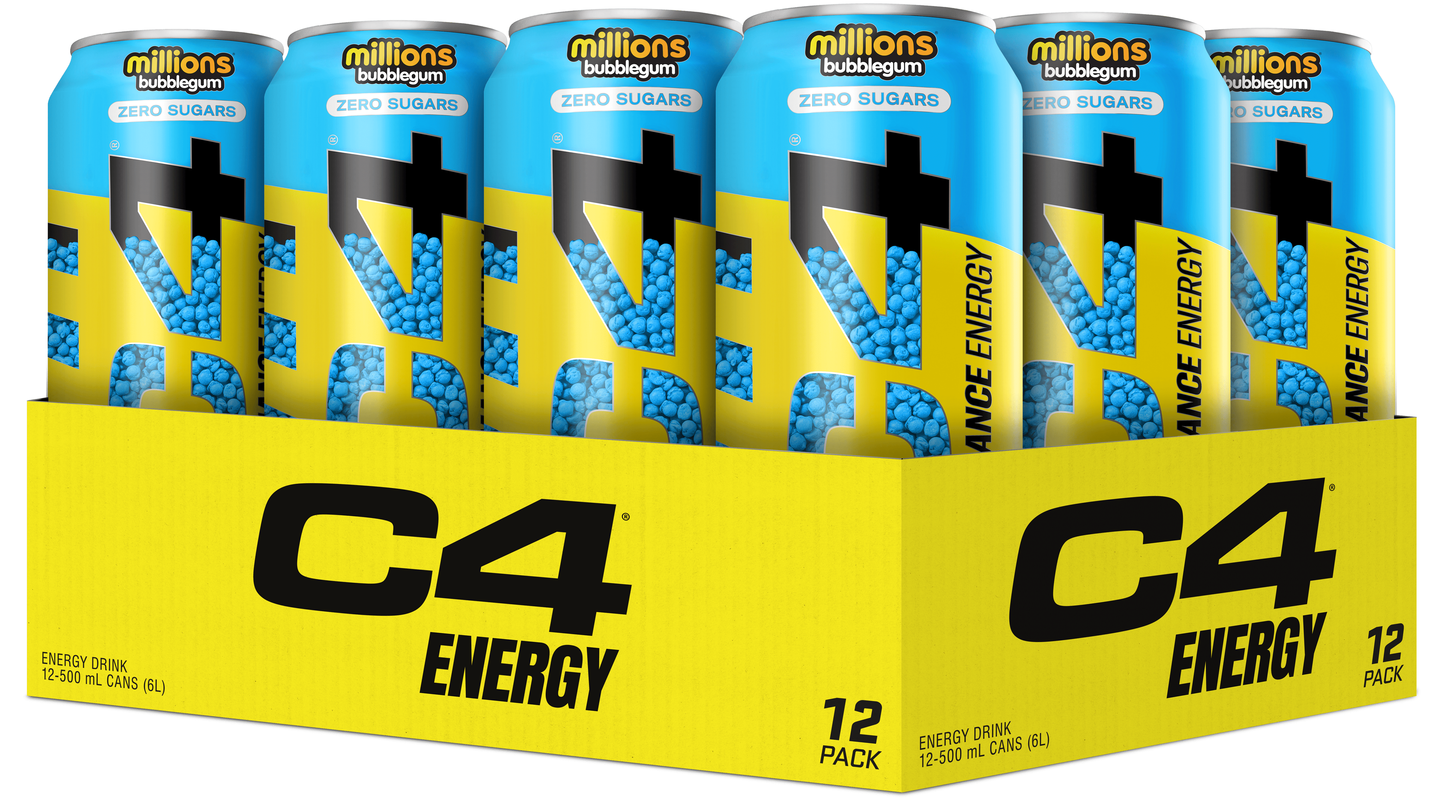 Cellucor C4 Energy CRB 500ml Can (12 Pack) - Nutristore