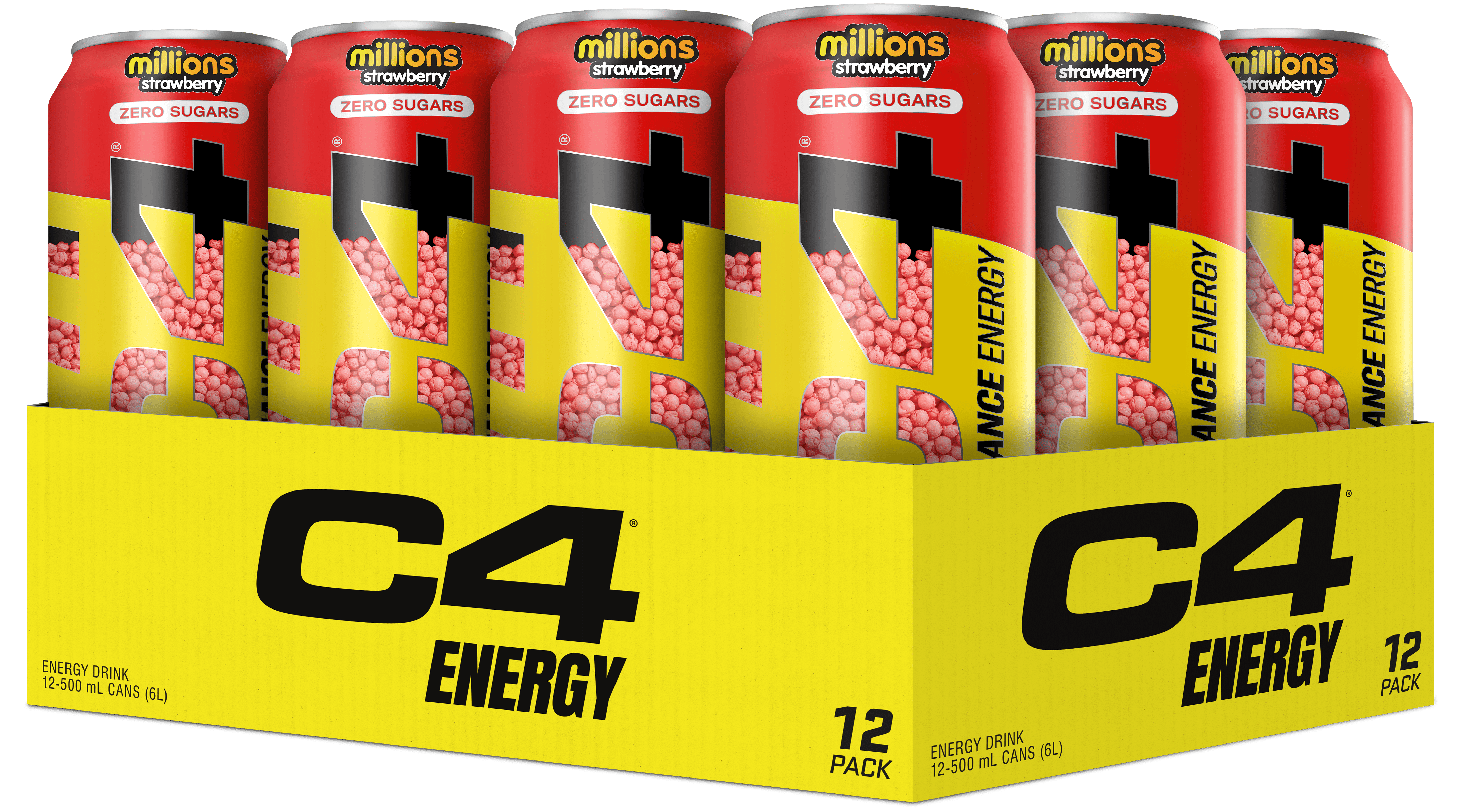 Cellucor C4 Energy CRB 500ml Can (12 Pack) - Nutristore