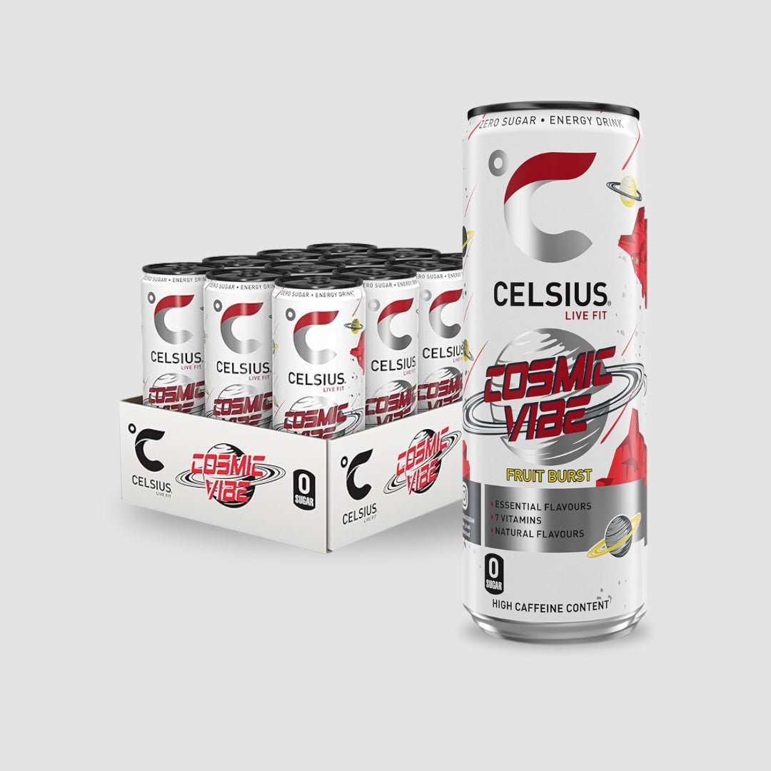 Celsius: Zero Sugar Energy Cans (12x355ml) - Nutristore