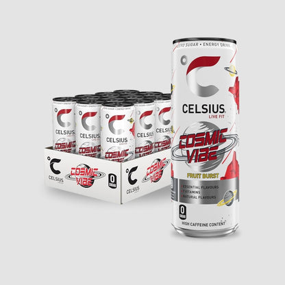 Celsius: Zero Sugar Energy Cans (12x355ml) - Nutristore
