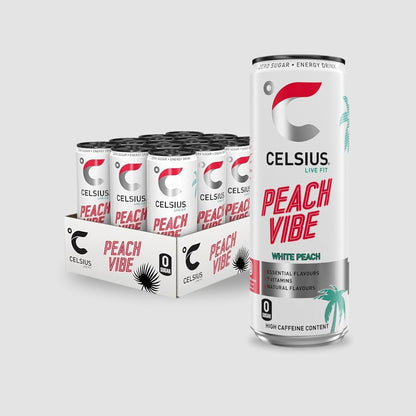 Celsius: Zero Sugar Energy Cans (12x355ml) - Nutristore