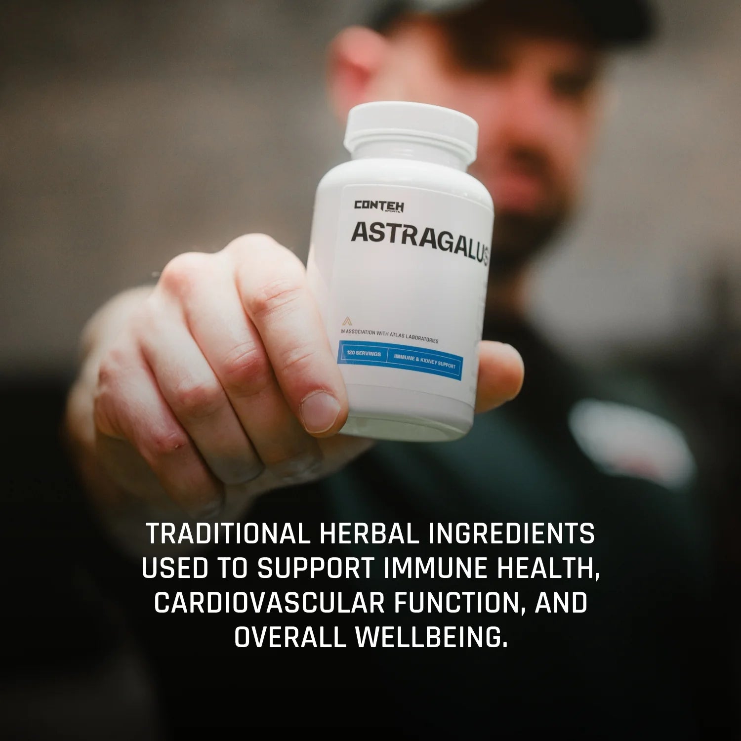 Conteh Sports Astragalus | Herbal Immune & Wellness Support | 120 Capsules | 120 Servings - Nutristore