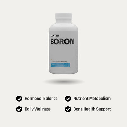 Conteh Sports Boron | Boroglycine Mineral Support | 60 Capsules | 60 Servings - Nutristore